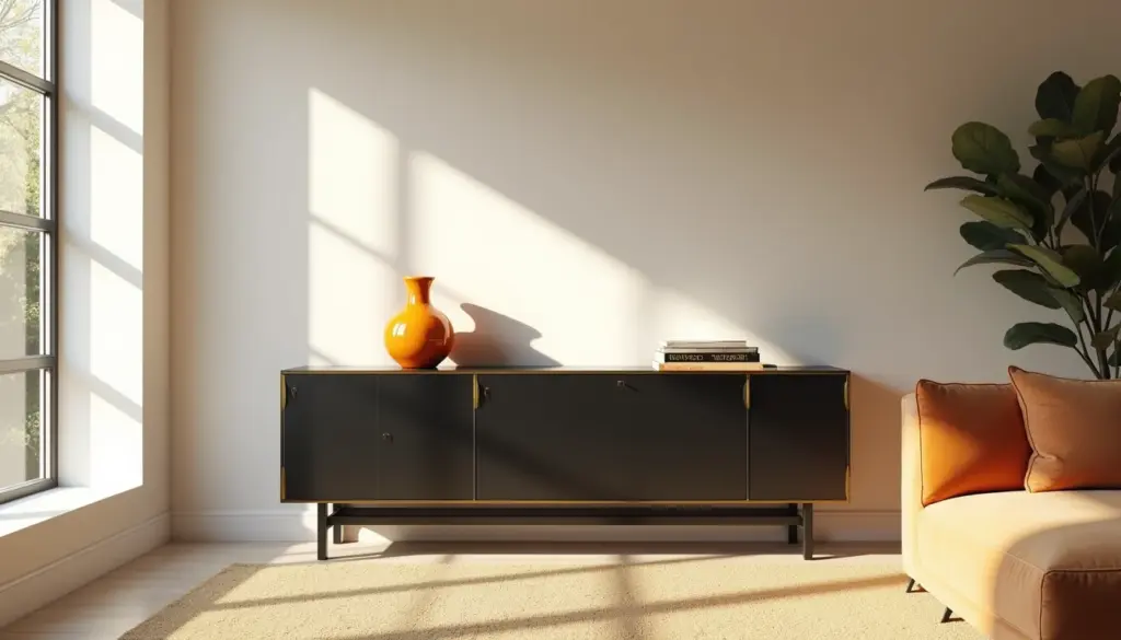 47 Black Sideboard Ideas That Make Any Room Look Bigger