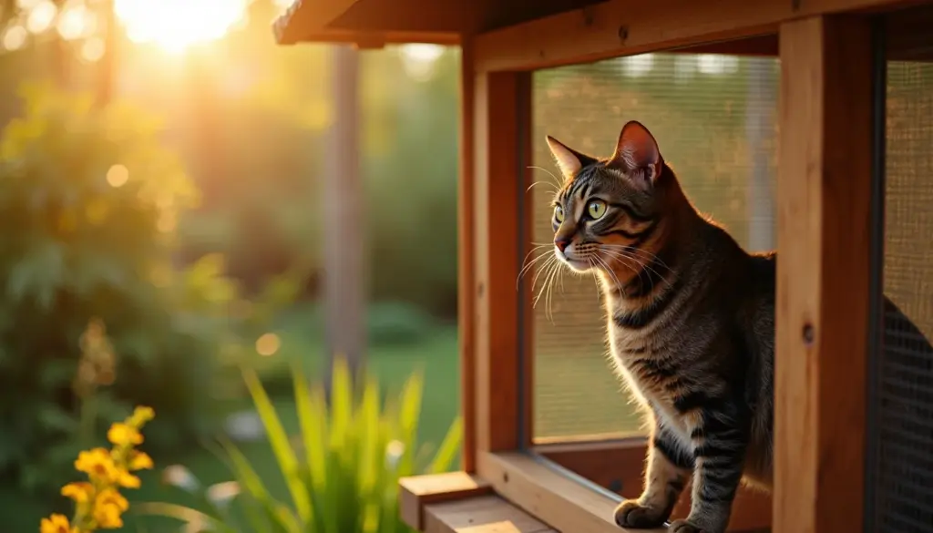 Your Cat Wants Outside? Build a Catio That Keeps Them Safe
