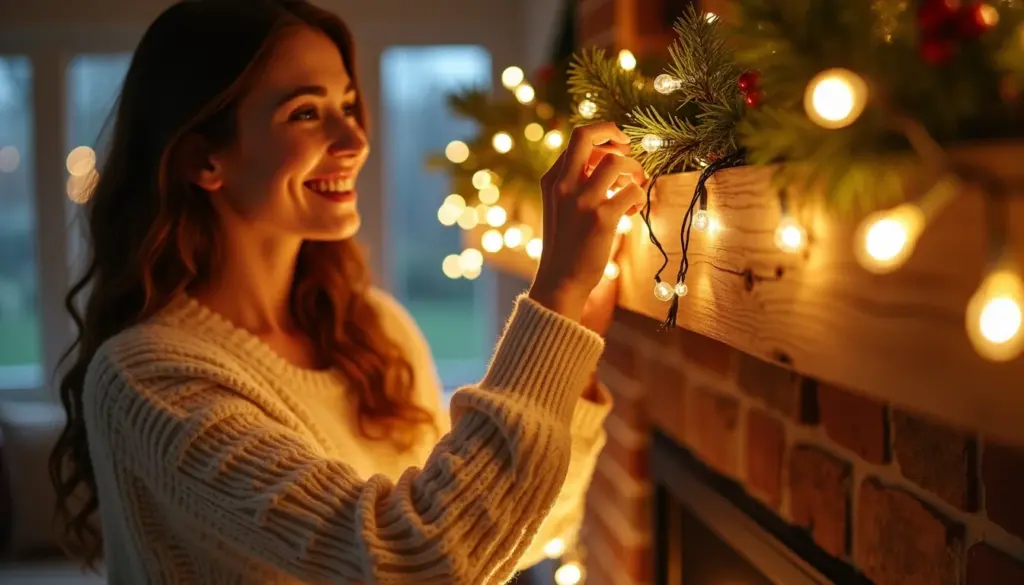 45 Christmas Light Decor Ideas for a Festive Home on a Budget