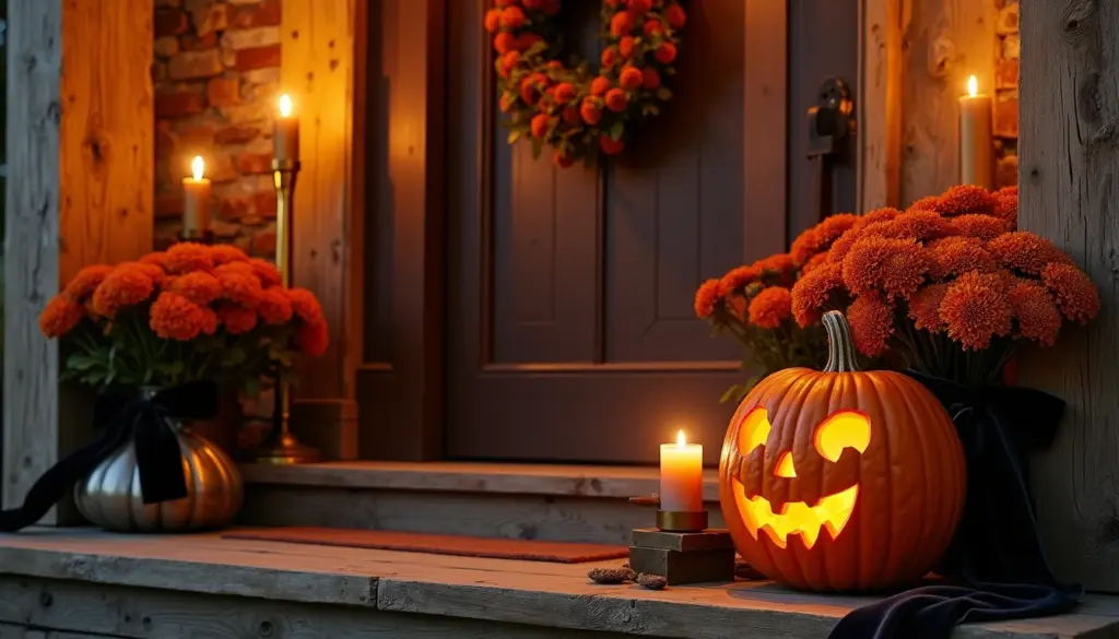 55 Halloween Entryway Decor Ideas to Spook Your Front Door
