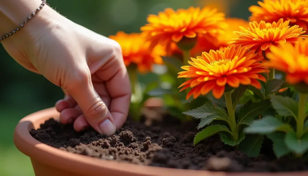 How Often to Water Mums? Stop Killing Them With This Simple Finger Test