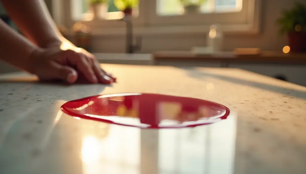Quartz countertops: no sealing, no stains, no hassle